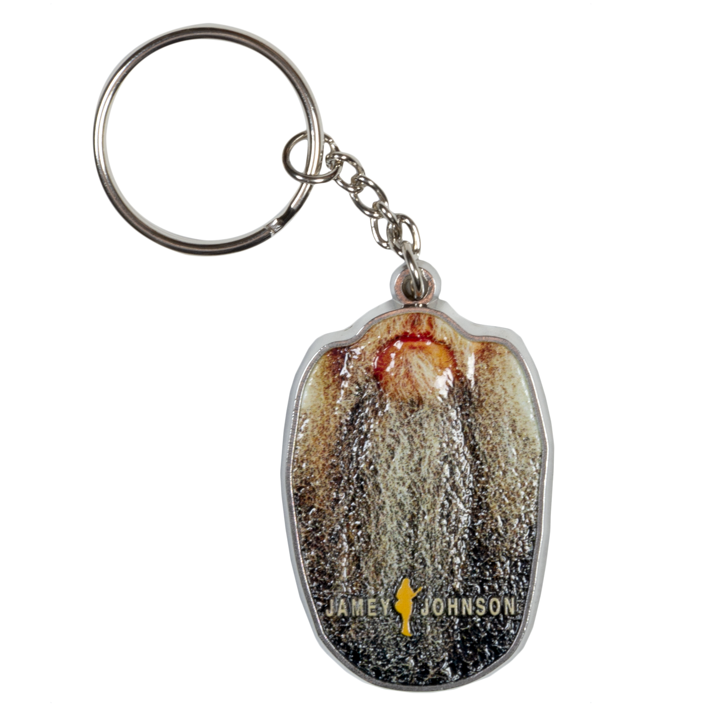 keychain-jamey beard with logo