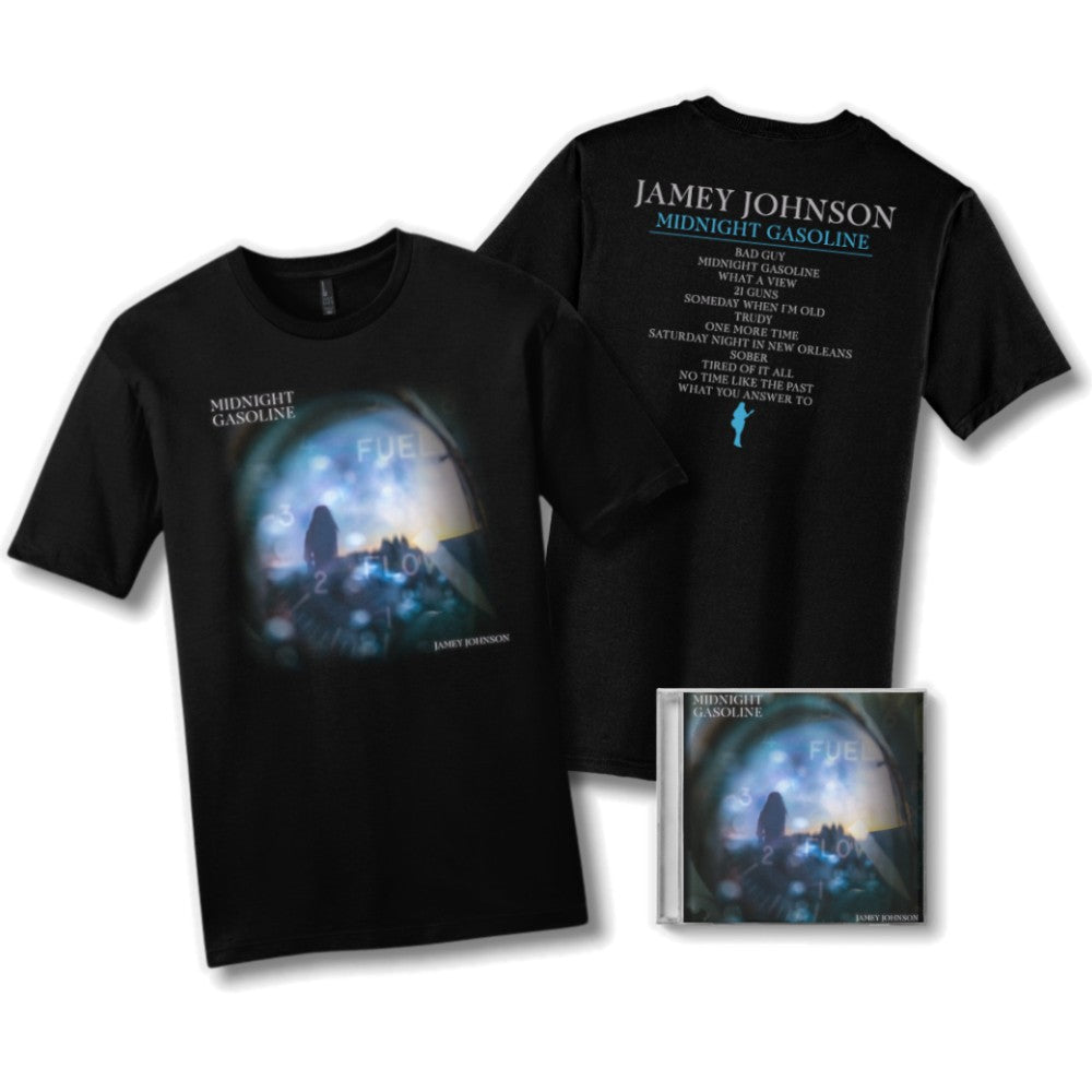 Jamey Johnson 'Midnight Gasoline' CD + Tee Fan Pack