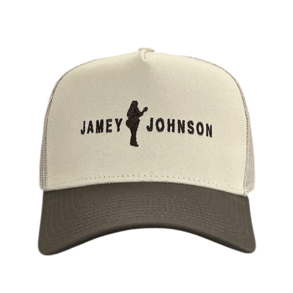 Natural and Brown Logo Hat