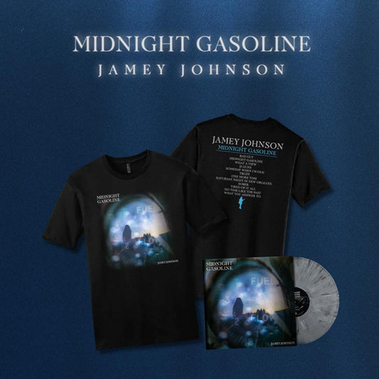 Midnight Gasoline Vinyl + Tee Bundle