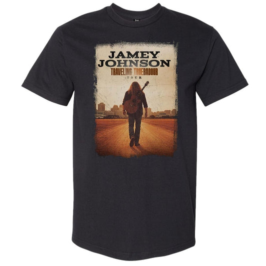 Jamey Johnson Traveling Troubadour Tour Tee