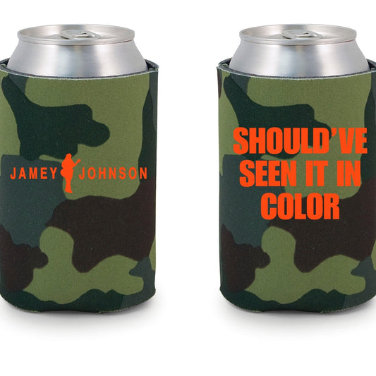 Jamey Johnson Should've Seen It In Color Camo Can Cooler