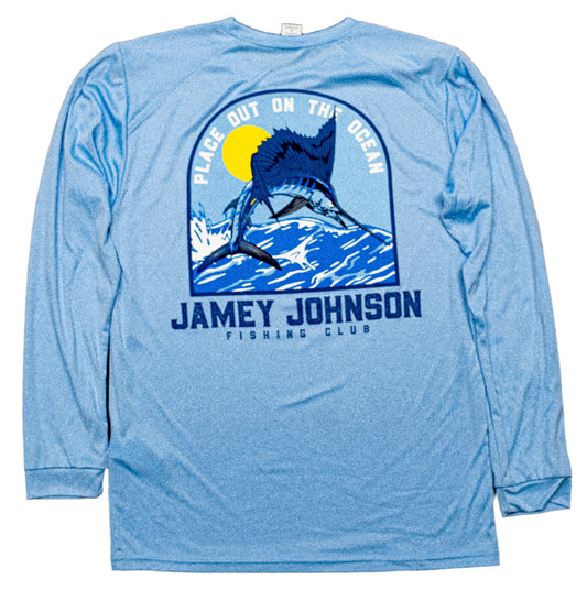 Jamey Johnson Fishing Club Long Sleeve Shirt (UPF 50+)